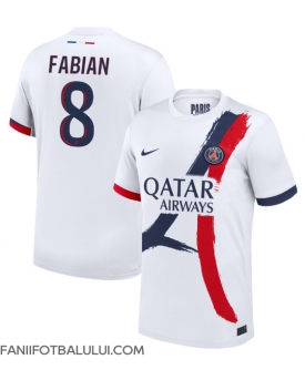 Paris Saint-Germain Fabian Ruiz #8 Tricou Fotbal Replică 2024-25 Barbati Deplasare